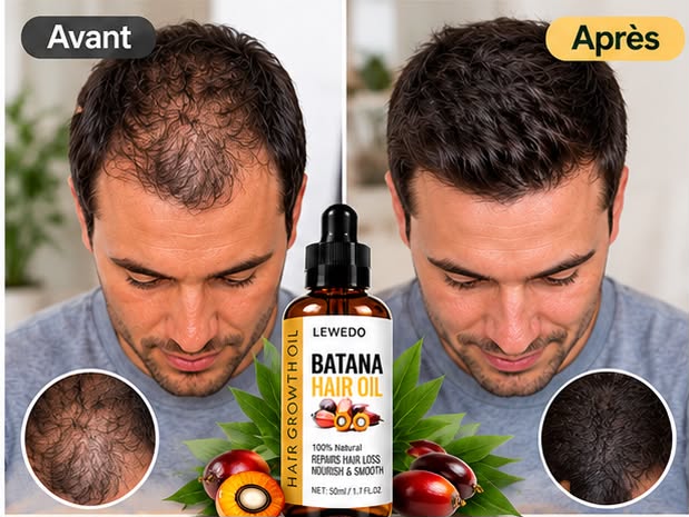 Batana Oil Fast Hair Growth for Men Women Pure Batana Oil Nourish Shiny Hair Healthy Hair Care Anti Hair Loss